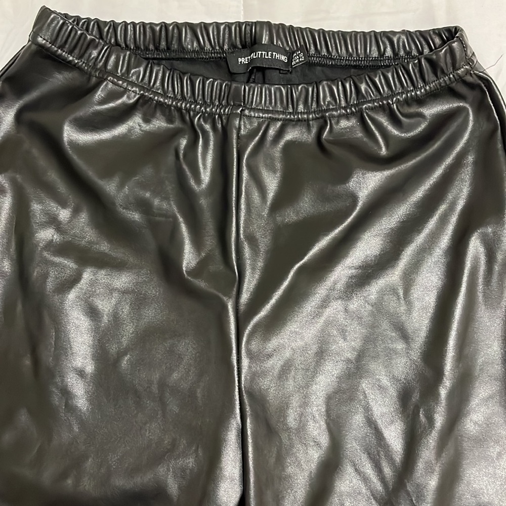 Black Split Hem Pants - image 4